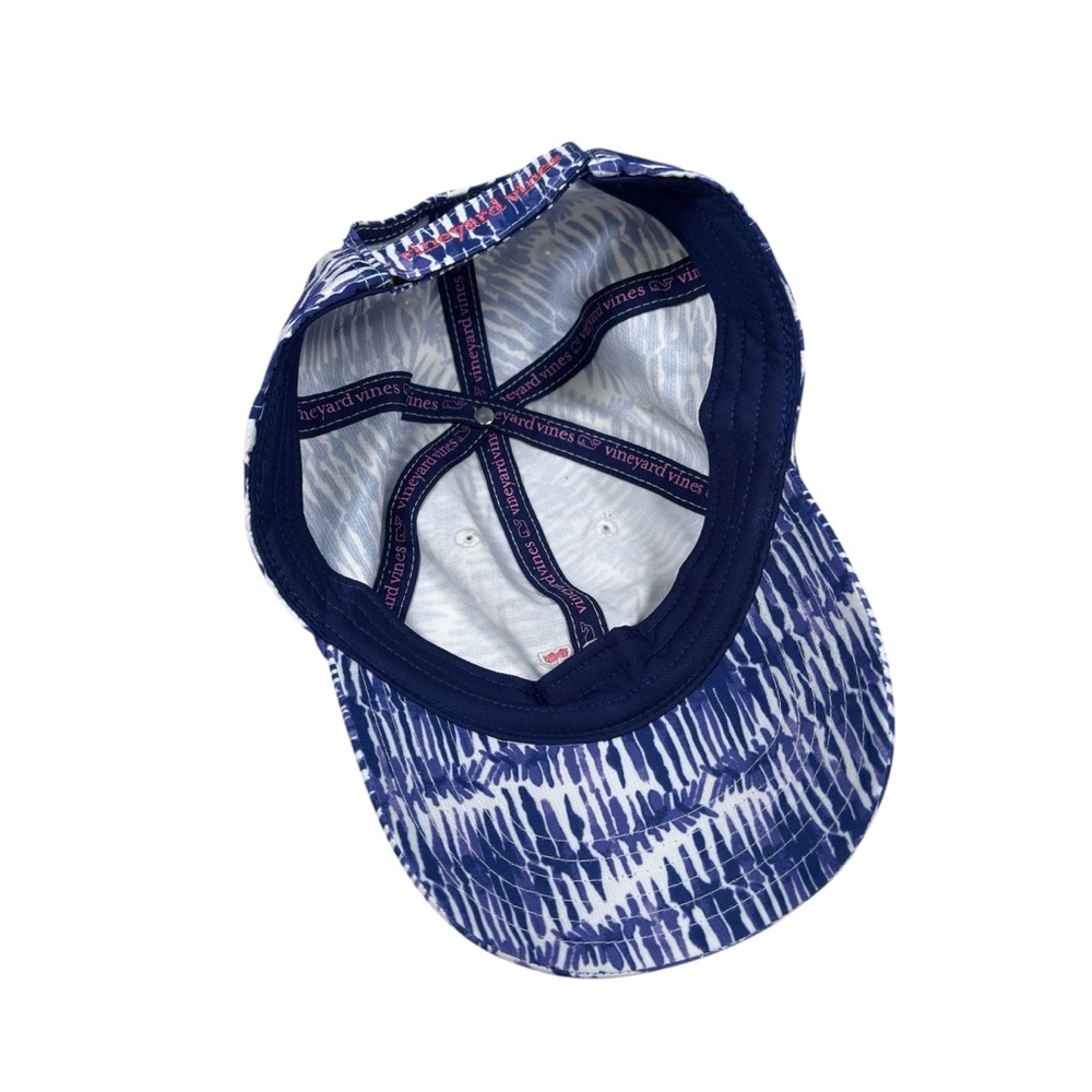 Vineyard Vines Cap Hat Blue‎ White Whale Logo Women's OS Adjustable - Picture 2 of 3